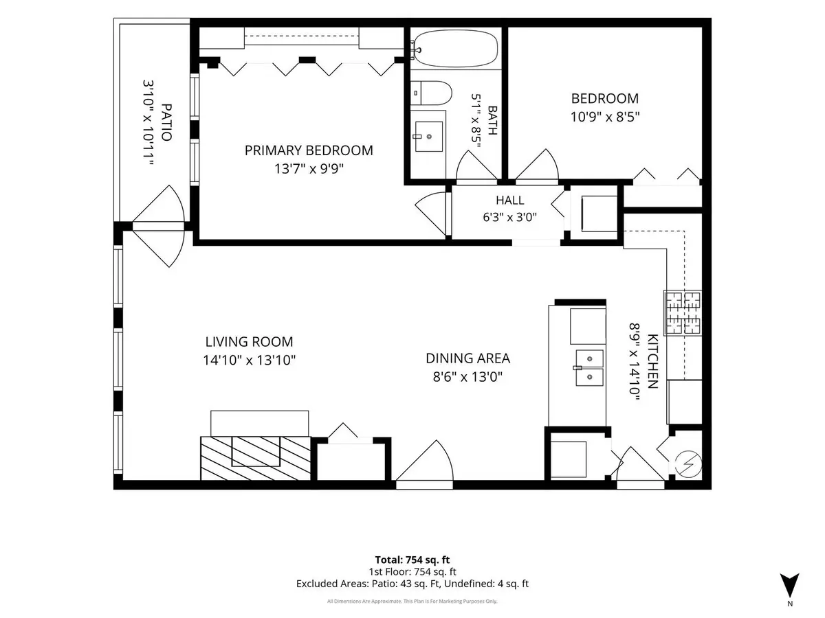 301A W Goethe Street
